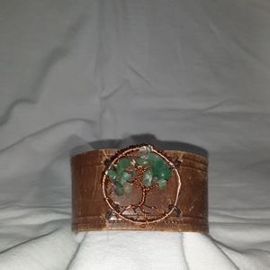 Leather cuff